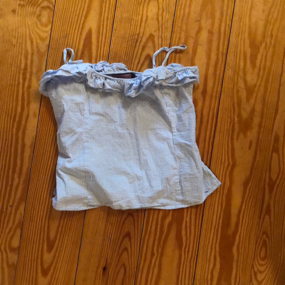Vineyard Vines seersucker tank top